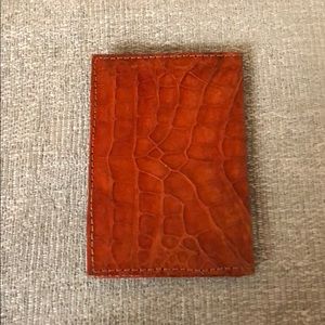 REAL snake skin cardholder